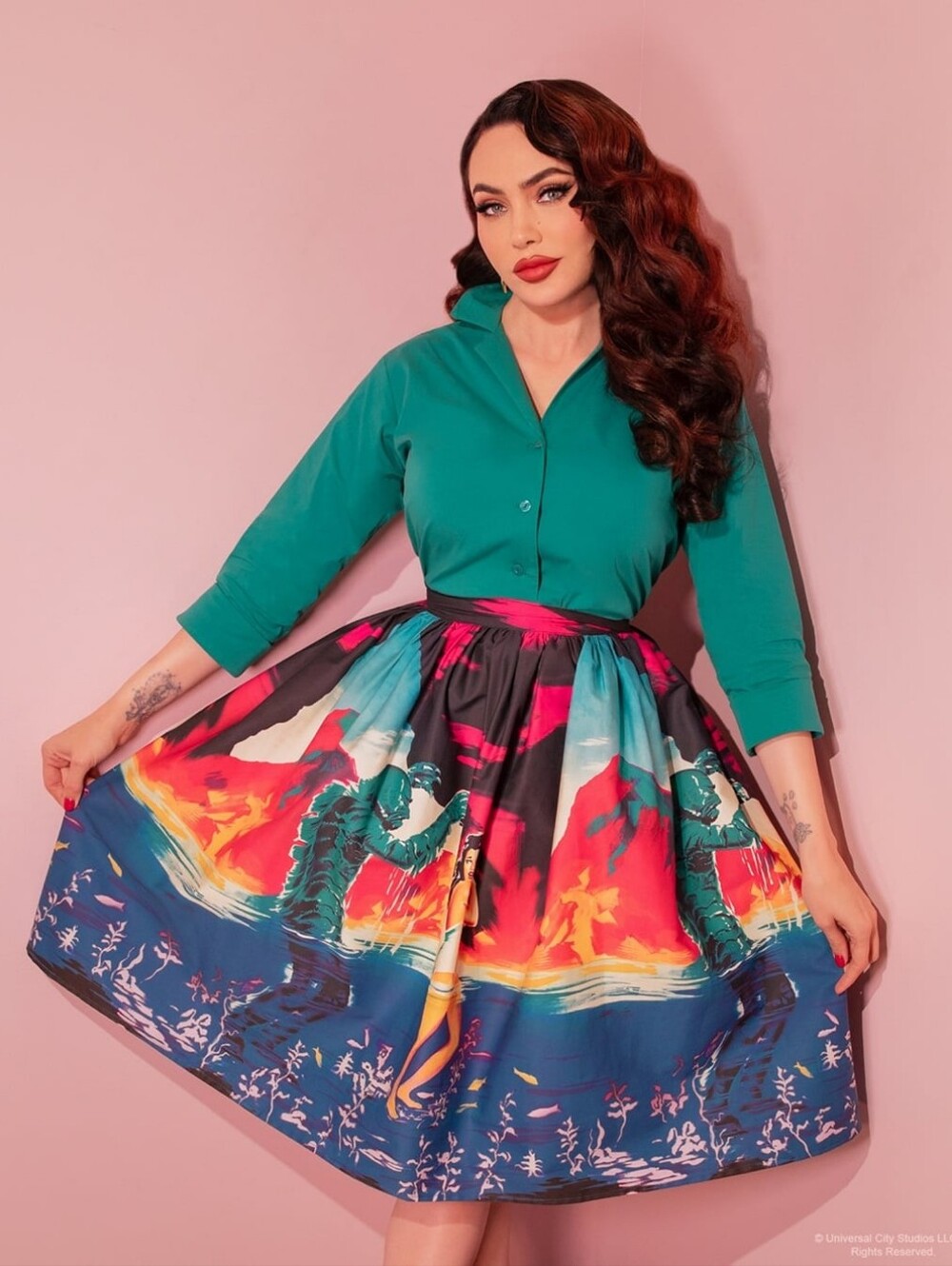 Vixen Creature From The Black Lagoon Skirt
